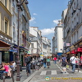 View of rue Descartes